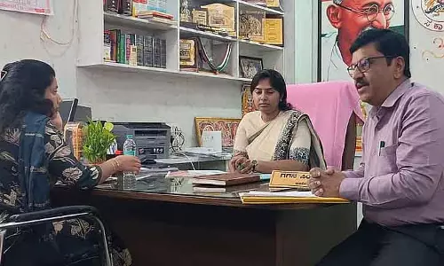 Sidlaghatta : SSLC परीक्षाओं का सामना शांत मन से करने की सलाह