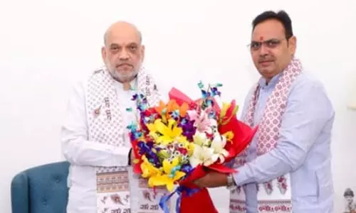 सीएम भजनलाल शर्मा ने केंद्रीय मंत्रियों से की मुलाकात