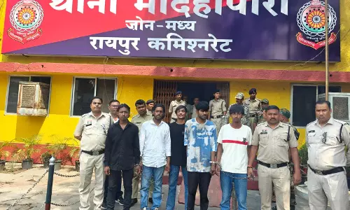 रायपुर में गुंडागर्दी पर पुलिस का बड़ा एक्शन, 24 घंटे में 12 आरोपी गिरफ्तार