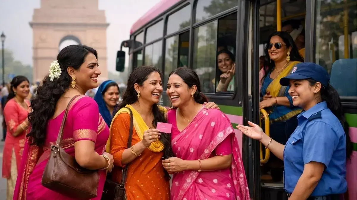 Delhi government ने ट्रांसजेंडरों को भी मुफ्त बस यात्रा में शामिल, महिलाओं के लिए ‘पिंक सहेली स्मार्ट कार्ड’ शुरू Delhi government ने ट्रांसजेंडरों को भी मुफ्त बस यात्रा में शामिल, महिलाओं के लिए ‘पिंक सहेली स्मार्ट कार्ड’ शुरू