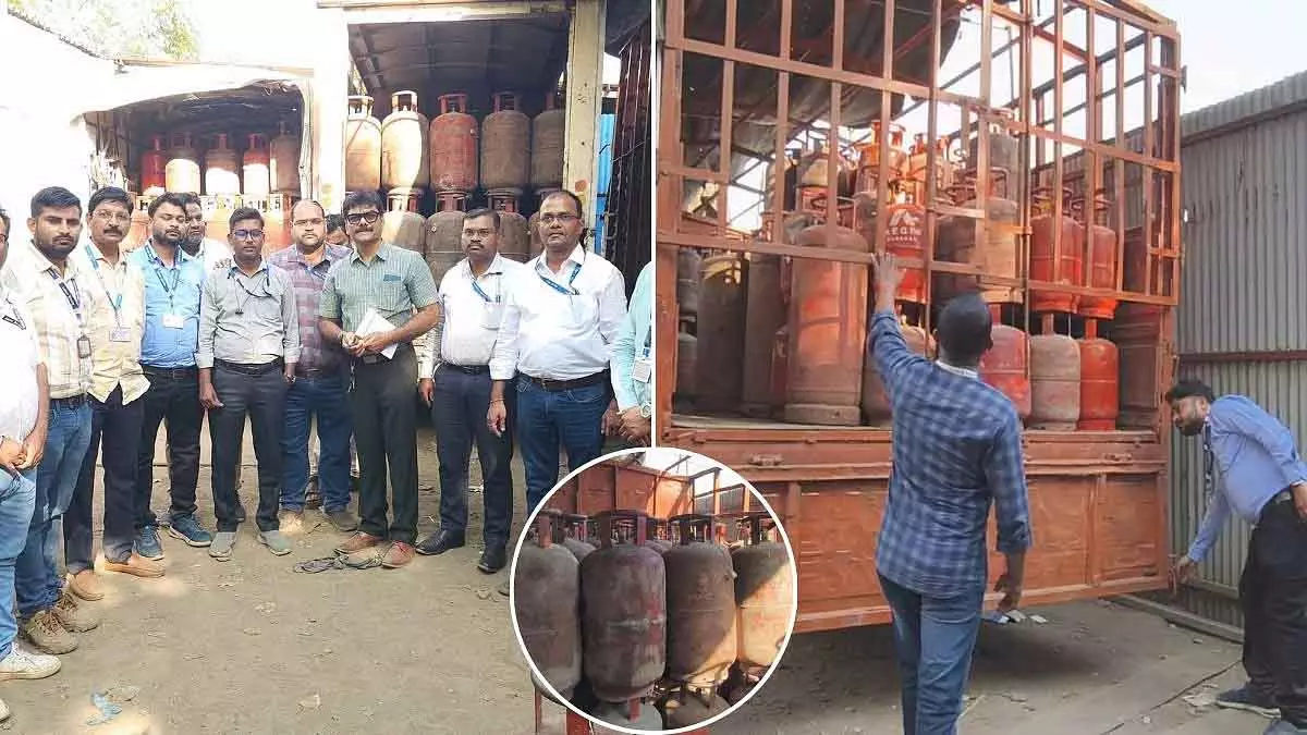 कामातघर में अवैध भंडारण और कालाबाज़ारी के खिलाफ कार्रवाई में 330 LPG सिलेंडर ज़ब्त; मामला दर्ज कामातघर में अवैध भंडारण और कालाबाज़ारी के खिलाफ कार्रवाई में 330 LPG सिलेंडर ज़ब्त; मामला दर्ज