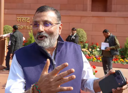 कांग्रेस के काले कारनामों ने भारत के राजनीतिक, सामाजिक और सांस्कृतिक इतिहास को किया प्रभावितः निशिकांत दुबे कांग्रेस के काले कारनामों ने भारत के राजनीतिक, सामाजिक और सांस्कृतिक इतिहास को किया प्रभावितः निशिकांत दुबे