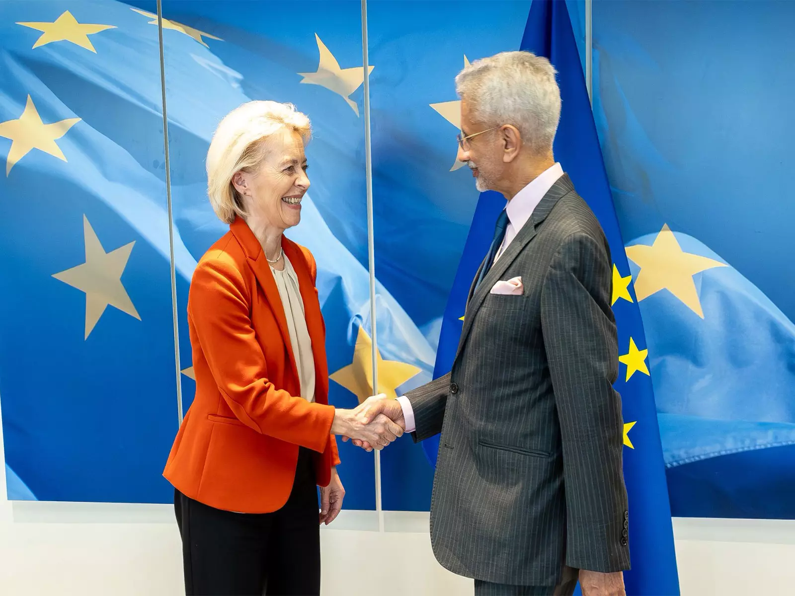 जयशंकर ने EU प्रमुख से भारत-EU FTA पर चर्चा की जयशंकर ने EU प्रमुख से भारत-EU FTA पर चर्चा की