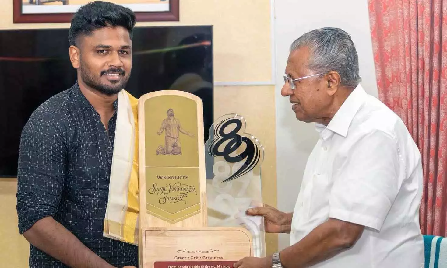 पिनाराई विजयन ने Sanju Samson की जमकर की तारीफ पिनाराई विजयन ने Sanju Samson की जमकर की तारीफ