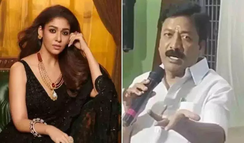 सांसद शनमुगम ने Nayanatara पर की अभद्र टिप्पणी सांसद शनमुगम ने Nayanatara पर की अभद्र टिप्पणी