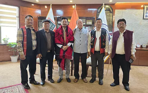 ITANAGAR: नागालैंड के पूर्व विधायकों ने स्पीकर से मुलाक़ात की