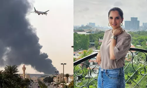 Sania Mirza हैदराबाद लौटीं, दुबई के डरावने पलों को किया याद