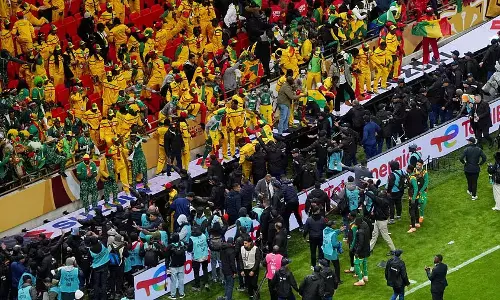 Africa Cup of Nations: सेनेगल से खिताब छीना गया, मोरक्को विजेता घोषित Africa Cup of Nations: सेनेगल से खिताब छीना गया, मोरक्को विजेता घोषित