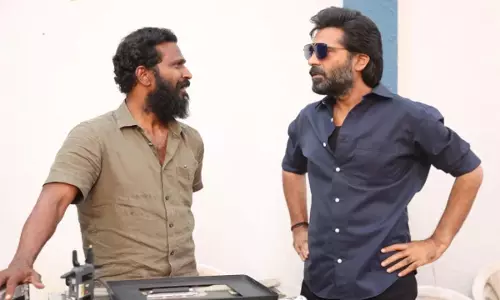 Silambarasan TR ने रफ लुक में नए शेड्यूल की शुरुआत की