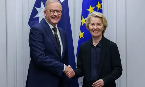 EU अध्यक्ष उर्सुला वॉन डेर लेयेन 23 से 25 मार्च तक ऑस्ट्रेलिया का दौरा करेंगी