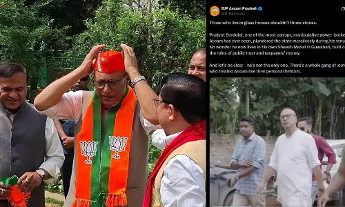 “बोरदोलोई के BJP में आने से आरोपों पर सवाल” “बोरदोलोई के BJP में आने से आरोपों पर सवाल”