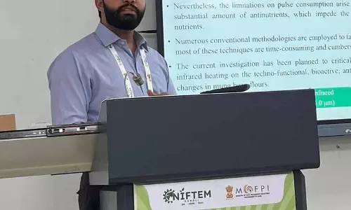 कृषि विश्वविद्यालय के PhD शोधार्थी ने अंतर्राष्ट्रीय सम्मेलन में सर्वश्रेष्ठ शोध-पत्र पुरस्कार जीता कृषि विश्वविद्यालय के PhD शोधार्थी ने अंतर्राष्ट्रीय सम्मेलन में सर्वश्रेष्ठ शोध-पत्र पुरस्कार जीता