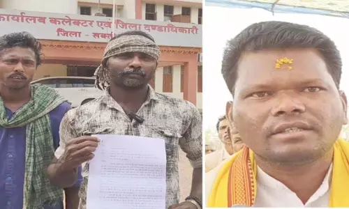 CG: आदिवासी परिवार ने गोंगपा नेता पर लगाया ब्लैकमेलिंग का आरोप