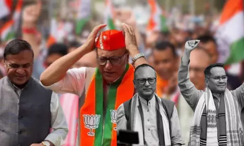 Pradyut Bordoloi ने कांग्रेस छोड़ BJP में किया शामिल Pradyut Bordoloi ने कांग्रेस छोड़ BJP में किया शामिल