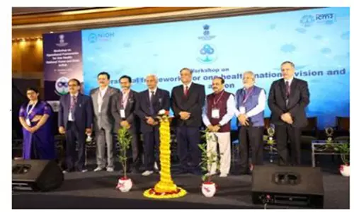 NIOH नागपुर और ICMR-RMRC भुवनेश्वर ने वन हेल्थ पर राष्ट्रीय कार्यशाला का आयोजन किया NIOH नागपुर और ICMR-RMRC भुवनेश्वर ने वन हेल्थ पर राष्ट्रीय कार्यशाला का आयोजन किया