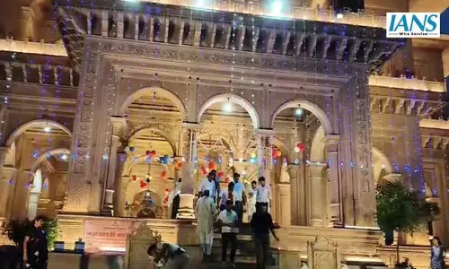 राजस्थान दिवस पर गंगा माता मंदिर में हुआ विशेष महाआरती समारोह राजस्थान दिवस पर गंगा माता मंदिर में हुआ विशेष महाआरती समारोह