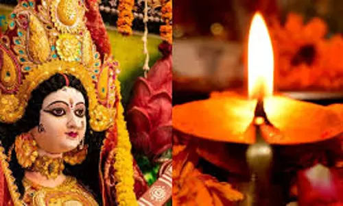 Jammu: 48 साल पुरानी छड़ी के साथ नवरात्र उत्सव Jammu: 48 साल पुरानी छड़ी के साथ नवरात्र उत्सव