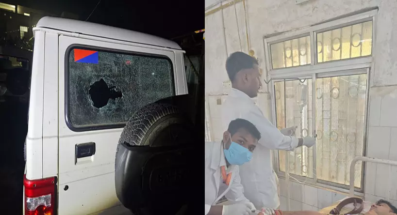 पुलिस और ग्रामीणों के बीच हिंसक झड़प, गोली लगने से एक ग्रामीण की मौत, थानाध्यक्ष समेत कई पुलिसकर्मी घायल पुलिस और ग्रामीणों के बीच हिंसक झड़प, गोली लगने से एक ग्रामीण की मौत, थानाध्यक्ष समेत कई पुलिसकर्मी घायल