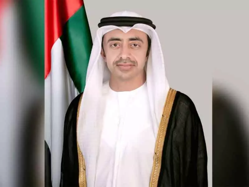 UAE के विदेश मंत्री ने ईरानी हमलों की निंदा की, पीड़ितों के परिवारों के प्रति संवेदना व्यक्त की UAE के विदेश मंत्री ने ईरानी हमलों की निंदा की, पीड़ितों के परिवारों के प्रति संवेदना व्यक्त की