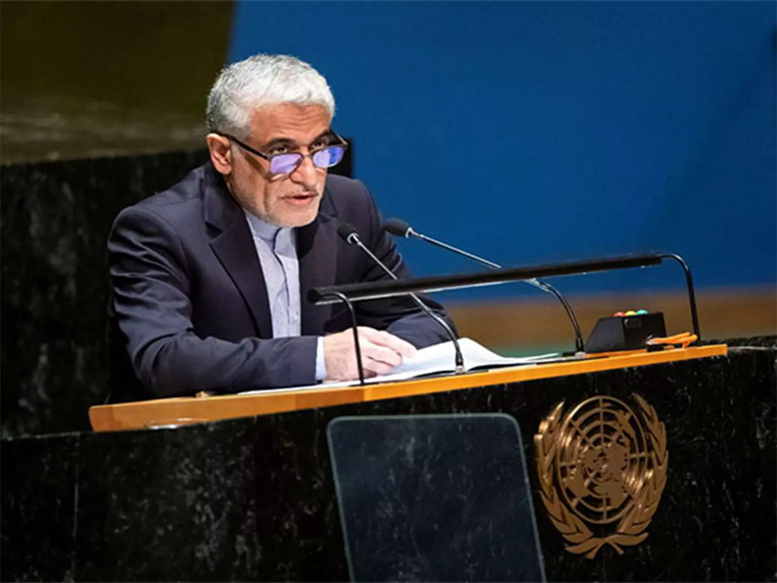 UNSC को अंतरराष्ट्रीय शांति की रक्षा की ज़िम्मेदारी स्वीकार करनी चाहिए: ईरान के UN दूत UNSC को अंतरराष्ट्रीय शांति की रक्षा की ज़िम्मेदारी स्वीकार करनी चाहिए: ईरान के UN दूत