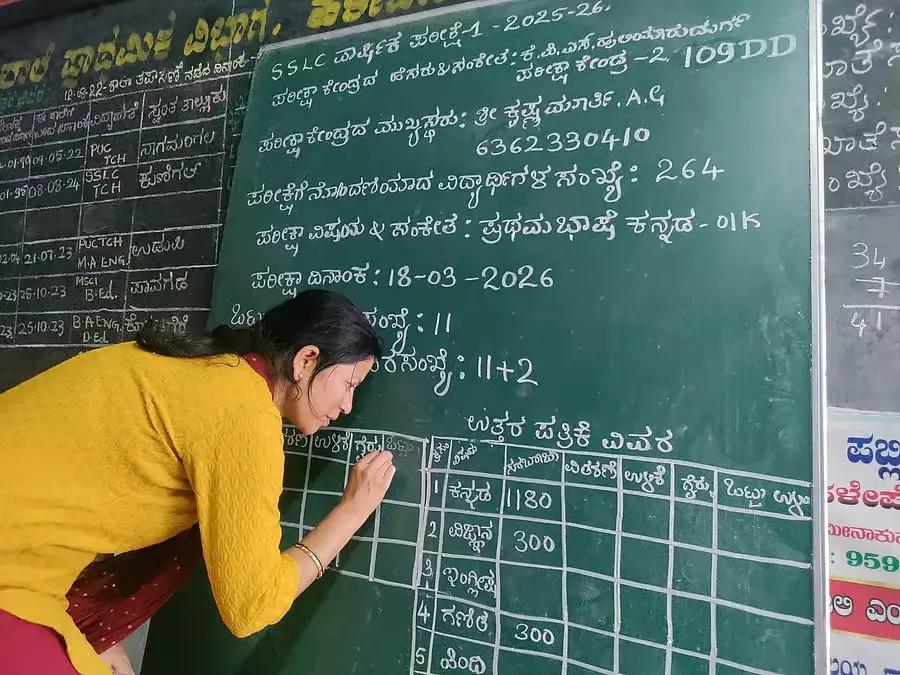 SSLC परीक्षा आज से: तुमकुर ज़िले में 131 परीक्षा केंद्र SSLC परीक्षा आज से: तुमकुर ज़िले में 131 परीक्षा केंद्र