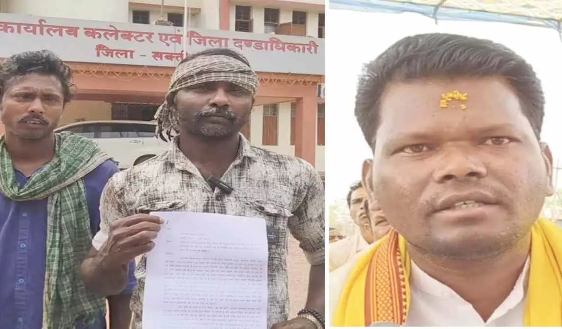 CG: आदिवासी परिवार ने गोंगपा नेता पर लगाया ब्लैकमेलिंग का आरोप CG: आदिवासी परिवार ने गोंगपा नेता पर लगाया ब्लैकमेलिंग का आरोप