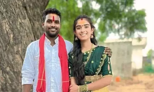 Hyderabad: दहेज के लिए गर्भवती YouTuber पत्नी की हत्या के कुछ घंटों बाद पति गिरफ़्तार Hyderabad: दहेज के लिए गर्भवती YouTuber पत्नी की हत्या के कुछ घंटों बाद पति गिरफ़्तार
