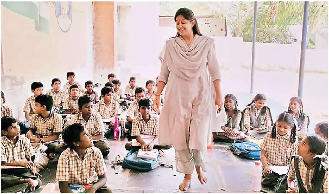 MLA ने सरकारी स्कूल का औचक निरीक्षण किया