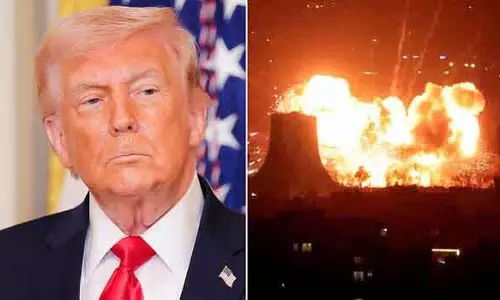 हमलों के बाद Trump ने ईरानी गैस क्षेत्रों को नष्ट करने की धमकी दी हमलों के बाद Trump ने ईरानी गैस क्षेत्रों को नष्ट करने की धमकी दी