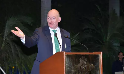 Ireland ने सेंट पैट्रिक दिवस समारोह के दौरान भारत के साथ अपने मज़बूत संबंधों पर ज़ोर दिया Ireland ने सेंट पैट्रिक दिवस समारोह के दौरान भारत के साथ अपने मज़बूत संबंधों पर ज़ोर दिया