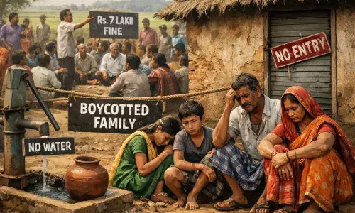 Odisha : एक व्यक्ति द्वारा अनुसूचित जाति के व्यक्ति को ज़मीन बेचने पर परिवार का सामाजिक बहिष्कार Odisha : एक व्यक्ति द्वारा अनुसूचित जाति के व्यक्ति को ज़मीन बेचने पर परिवार का सामाजिक बहिष्कार