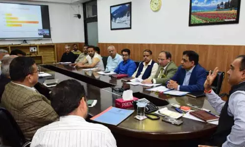 JAMMU: डिविजनल कमिश्नर ने श्री मचैल माता यात्रा की तैयारियों की समीक्षा की JAMMU: डिविजनल कमिश्नर ने श्री मचैल माता यात्रा की तैयारियों की समीक्षा की
