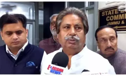 JKPCC प्रतिनिधिमंडल ने SEC से मुलाकात की, पंचायत और ULB चुनावों को जल्द कराने पर ज़ोर दिया