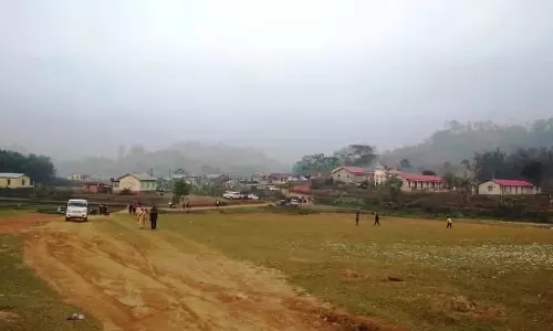 Assam –मेघालय सीमा पर संयुक्त निरीक्षण, चुनाव तैयारियों का लिया जायज़ा
