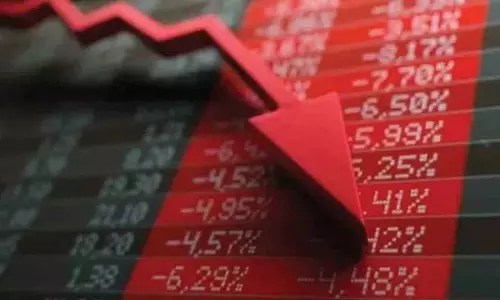 तेल की कीमतों में गिरावट के चलते Indian Stock Market में भारी गिरावट; एक ही दिन में 14 लाख करोड़ रुपये स्वाहाa तेल की कीमतों में गिरावट के चलते Indian Stock Market में भारी गिरावट; एक ही दिन में 14 लाख करोड़ रुपये स्वाहाa