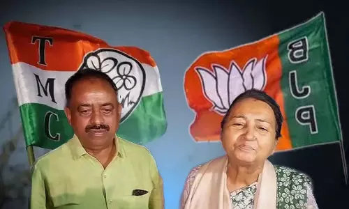 Trinamool उम्मीदवार के बेटे ने चुनाव प्रचार शुरू करने से पहले प्रतिद्वंद्वी माँ के आगे सिर झुकाया