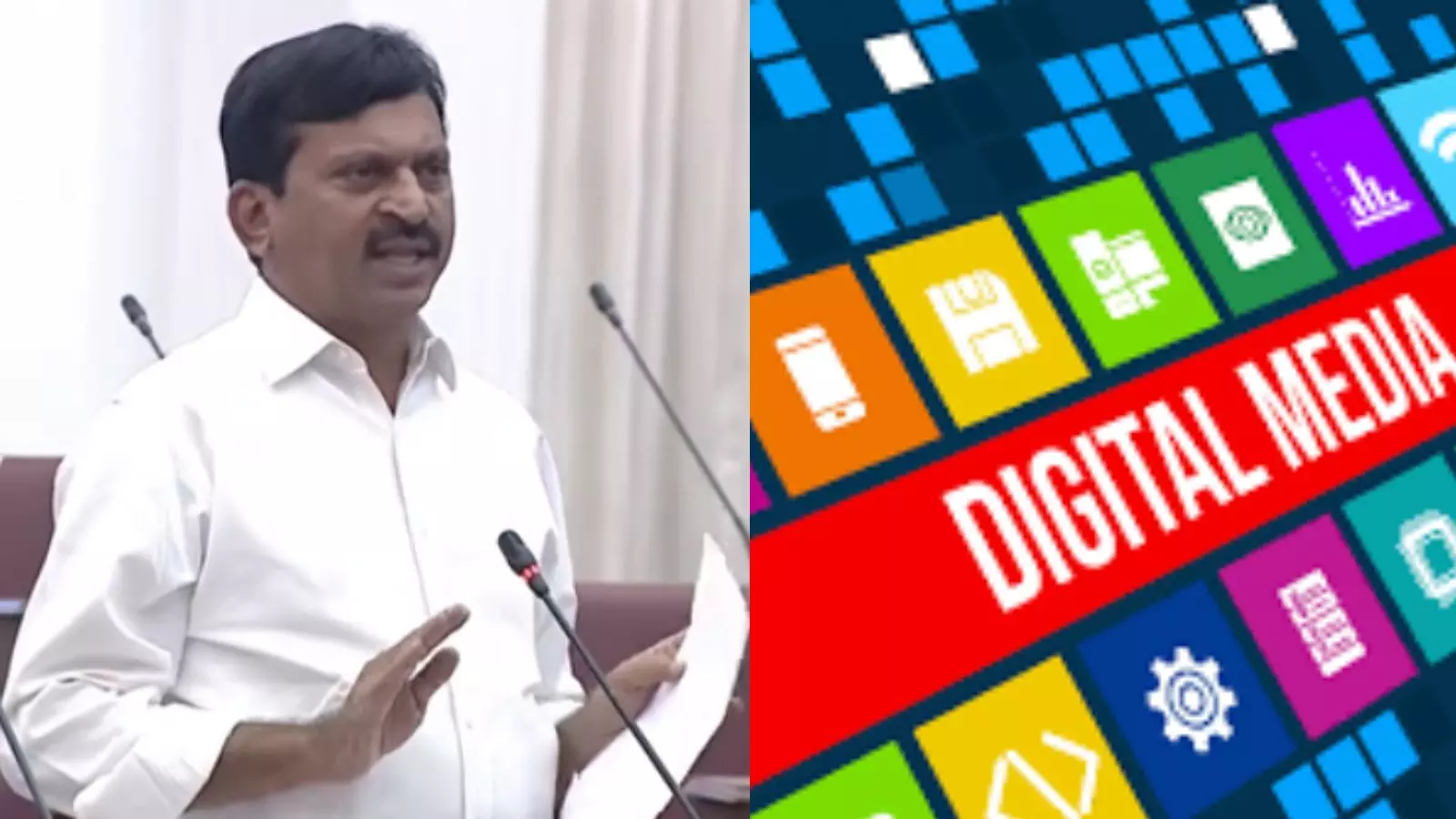 Telangana govt जल्द ही डिजिटल मीडिया नीति लाएगी: says Minister Telangana govt जल्द ही डिजिटल मीडिया नीति लाएगी: says Minister