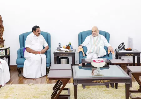 दिल्ली में अमित शाह से मिलेंगे पलानीस्वामी, एआईएडीएमके-भाजपा में सीट बंटवारे पर अहम चर्चा दिल्ली में अमित शाह से मिलेंगे पलानीस्वामी, एआईएडीएमके-भाजपा में सीट बंटवारे पर अहम चर्चा