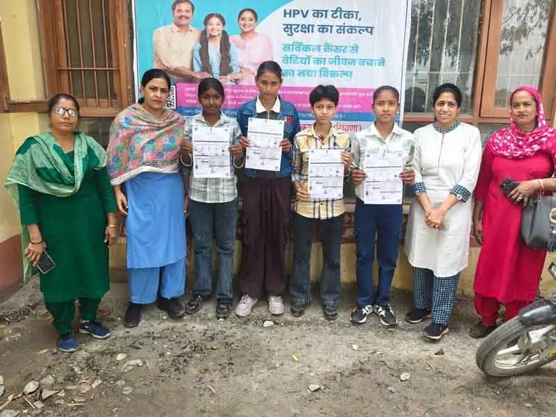 सर्वाइकल कैंसर के खिलाफ लड़ाई में Karnal ने पकड़ी रफ़्तार सर्वाइकल कैंसर के खिलाफ लड़ाई में Karnal ने पकड़ी रफ़्तार