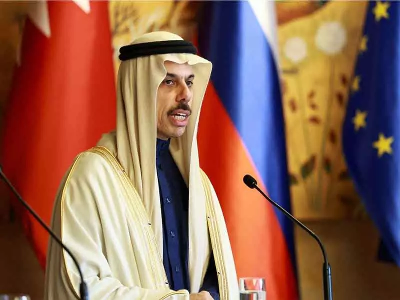 Saudi विदेश मंत्री ने चेतावनी दी: ईरानी आक्रामकता के प्रति सब्र असीमित नहीं है Saudi विदेश मंत्री ने चेतावनी दी: ईरानी आक्रामकता के प्रति सब्र असीमित नहीं है