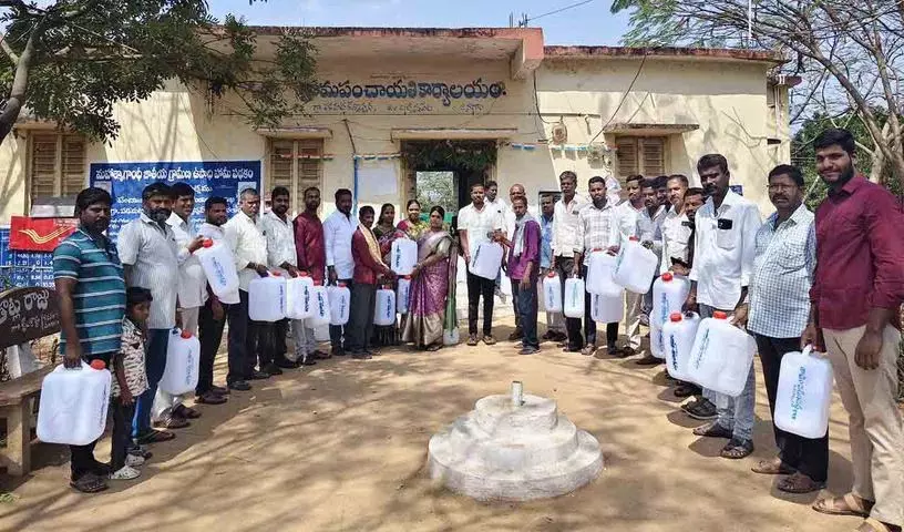Padamati Keshavapur में मिशन भगीरथ जल वितरण घर-घर Padamati Keshavapur में मिशन भगीरथ जल वितरण घर-घर