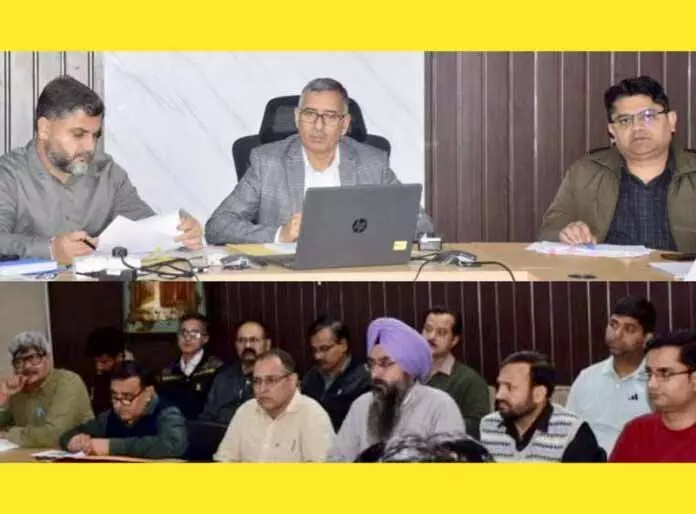 DC कठुआ ने जिला Capex बजट 2025-26 के कार्यों की प्रगति की समीक्षा की DC कठुआ ने जिला Capex बजट 2025-26 के कार्यों की प्रगति की समीक्षा की