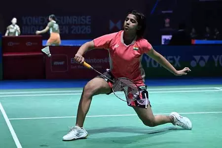 हरिहरन-अर्जुन और तन्वी ने ऑर्लियंस मास्टर्स 2026 के अगले दौर में बनाई जगह हरिहरन-अर्जुन और तन्वी ने ऑर्लियंस मास्टर्स 2026 के अगले दौर में बनाई जगह