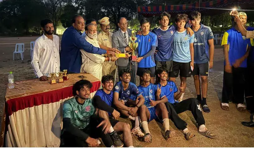 Bison FC ने बोलारम FC को हराकर GFC फुटबॉल टूर्नामेंट जीता