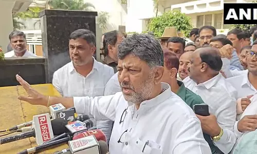 UKP के तीसरे चरण की अधिसूचना में कोई कानूनी बाधा नहीं है: DCM डी.के. शिवकुमार UKP के तीसरे चरण की अधिसूचना में कोई कानूनी बाधा नहीं है: DCM डी.के. शिवकुमार