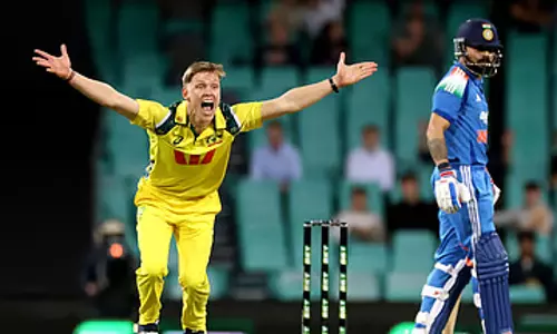 CSK को झटका : स्टार तेज़ गेंदबाज़ नाथन एलिस टीम से बाहर CSK को झटका : स्टार तेज़ गेंदबाज़ नाथन एलिस टीम से बाहर