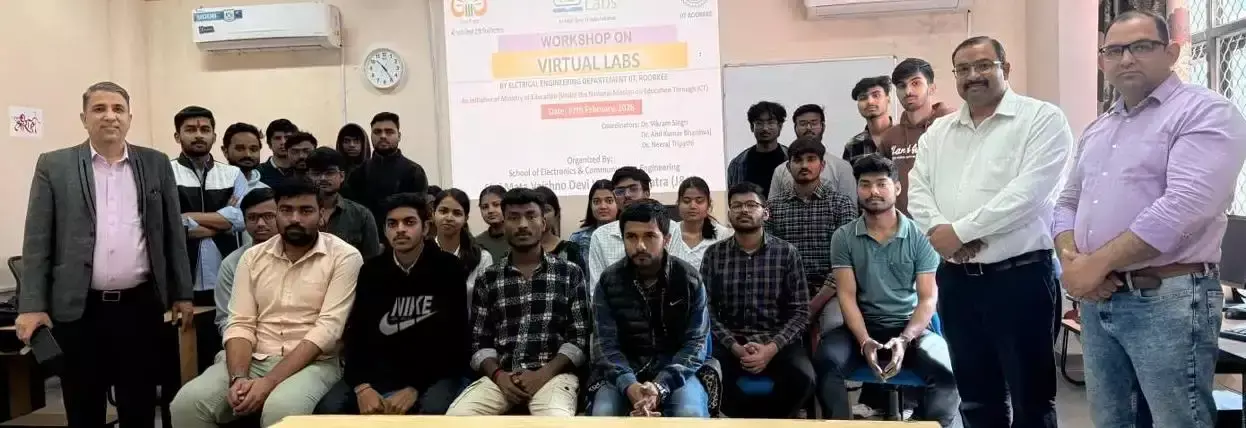 Jammu: SMVDU में वर्चुअल लैब्स कार्यशाला, 121 छात्रों ने लिया भाग Jammu: SMVDU में वर्चुअल लैब्स कार्यशाला, 121 छात्रों ने लिया भाग