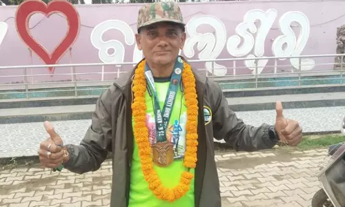 Sikkim मैराथन में बालासोर के धावक को पदक मिला