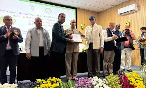 Himachal: कृषि विश्वविद्यालय के वैज्ञानिक ने शोध पुरस्कार जीता Himachal: कृषि विश्वविद्यालय के वैज्ञानिक ने शोध पुरस्कार जीता
