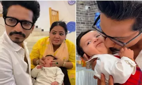 भारती सिंह, हर्ष लिंबाचिया ने दूसरे बेटे Yashveer का चेहरा दिखाया